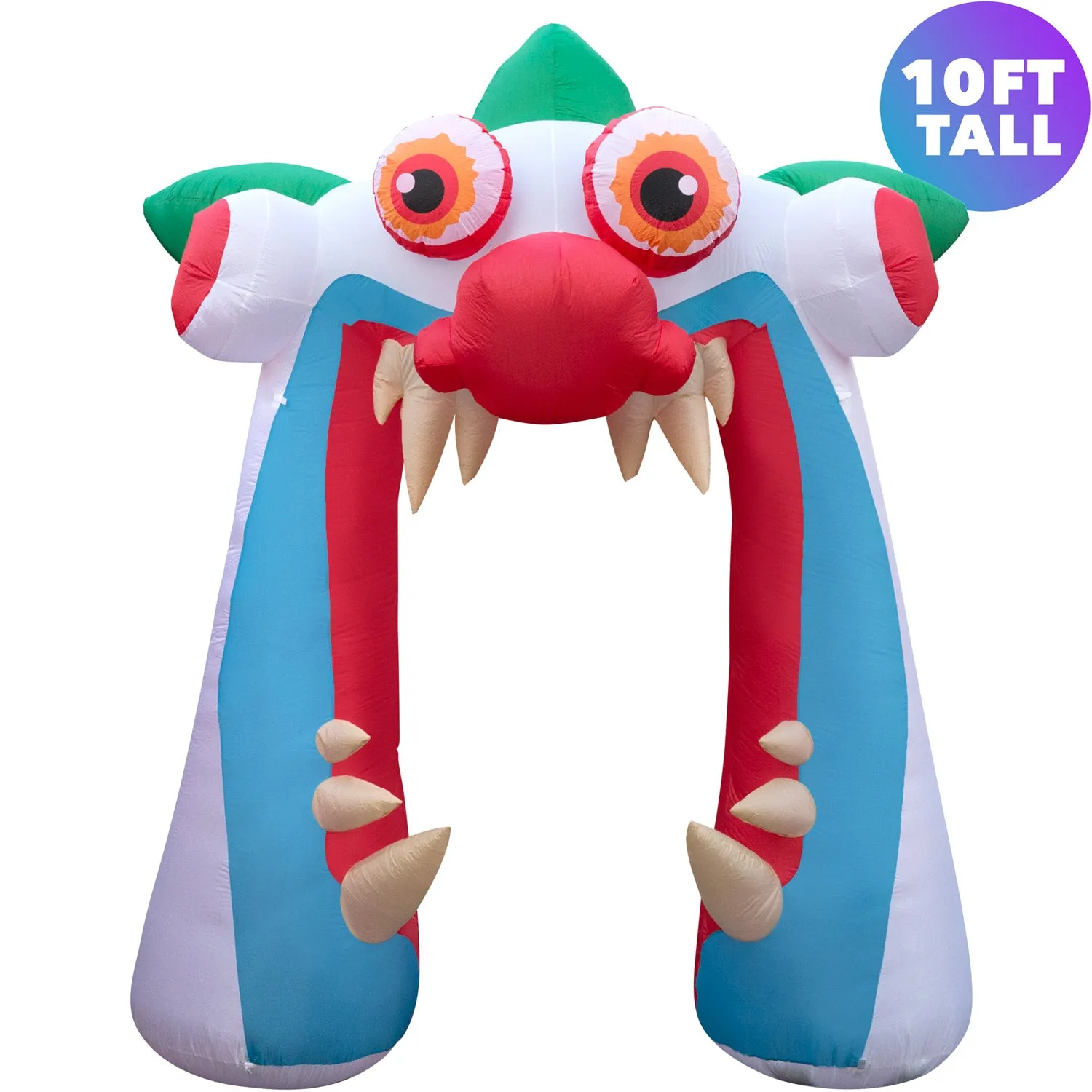 10 ft Clown Arch Halloween Inflatable
