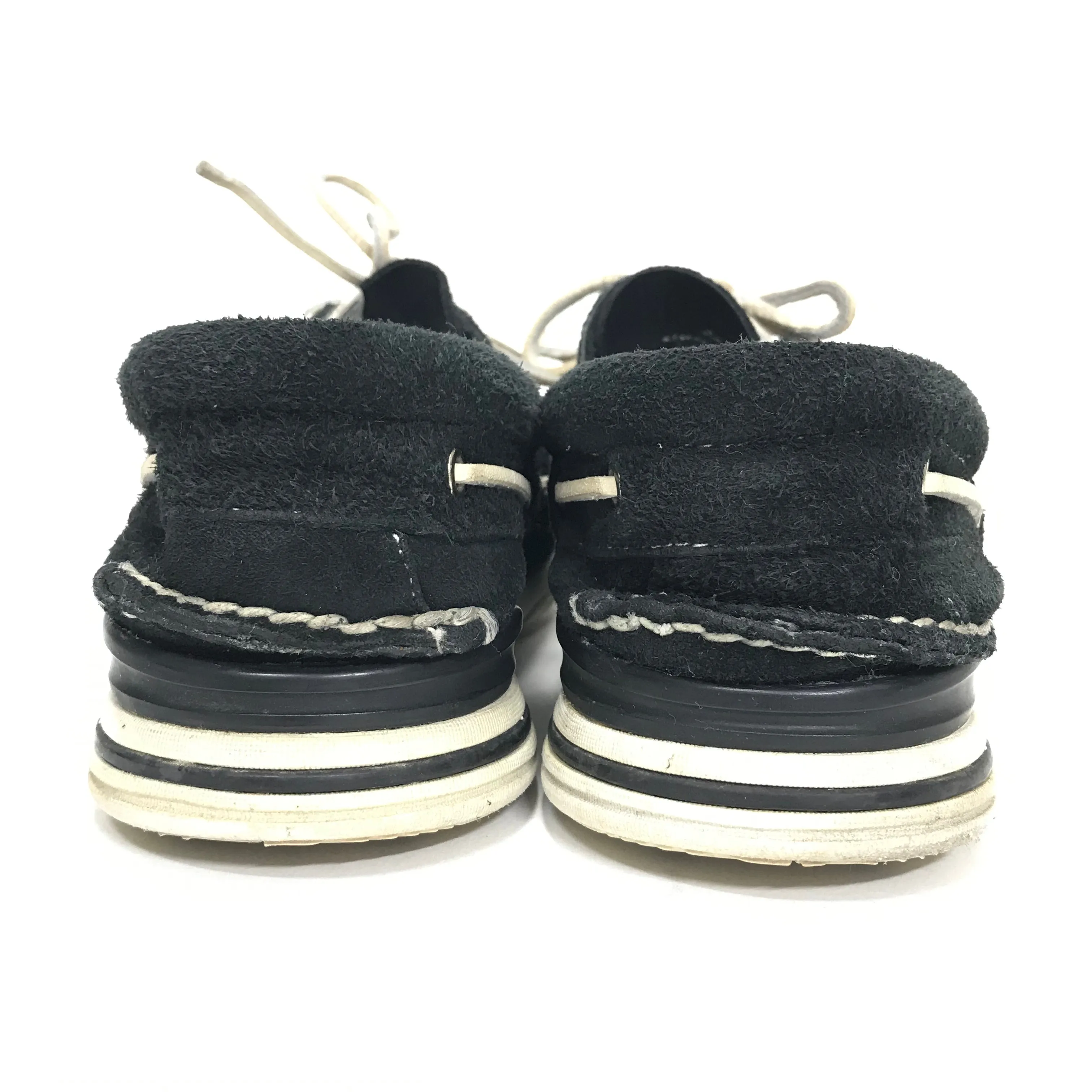 [10] Visvim Hockney Folk Suede Black