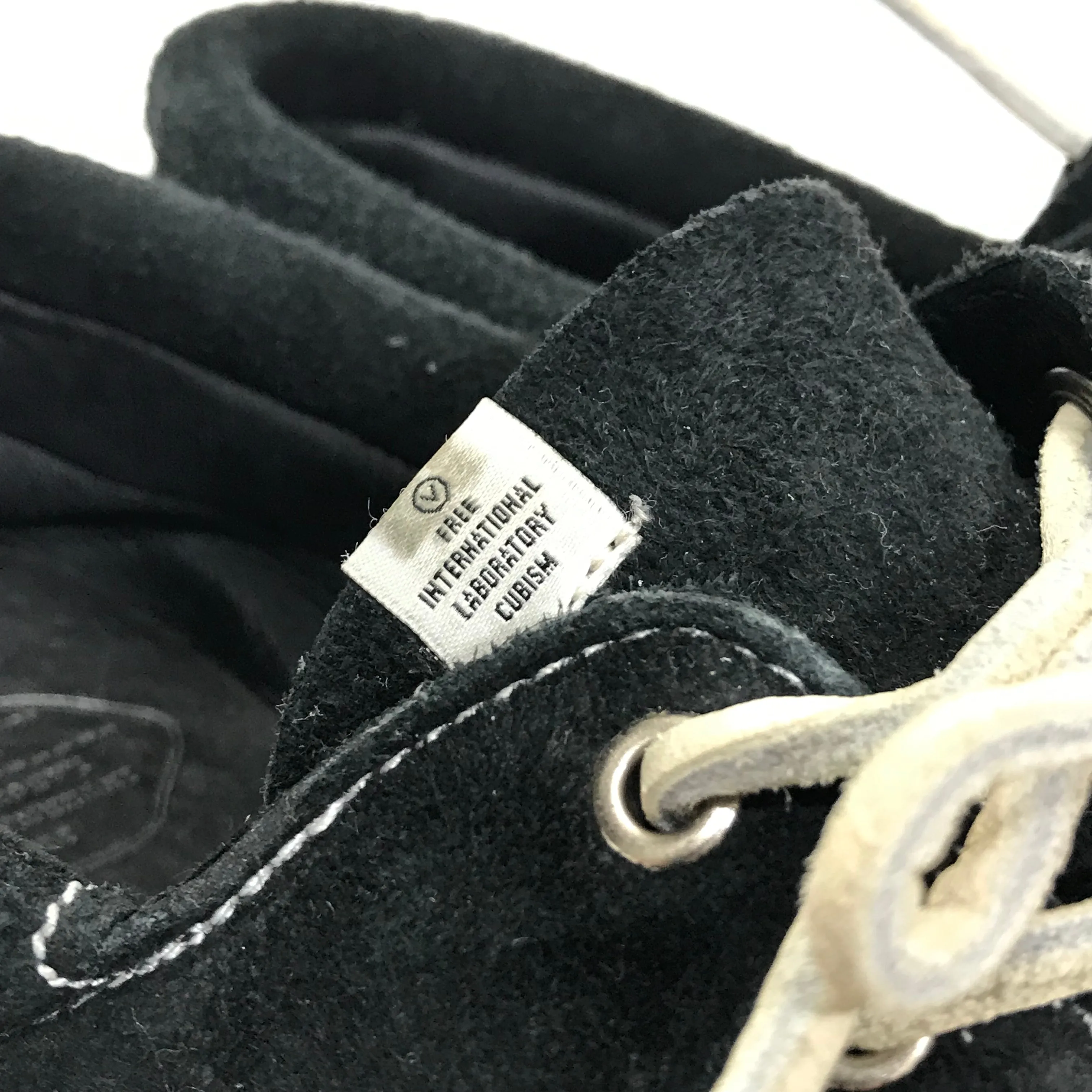 [10] Visvim Hockney Folk Suede Black