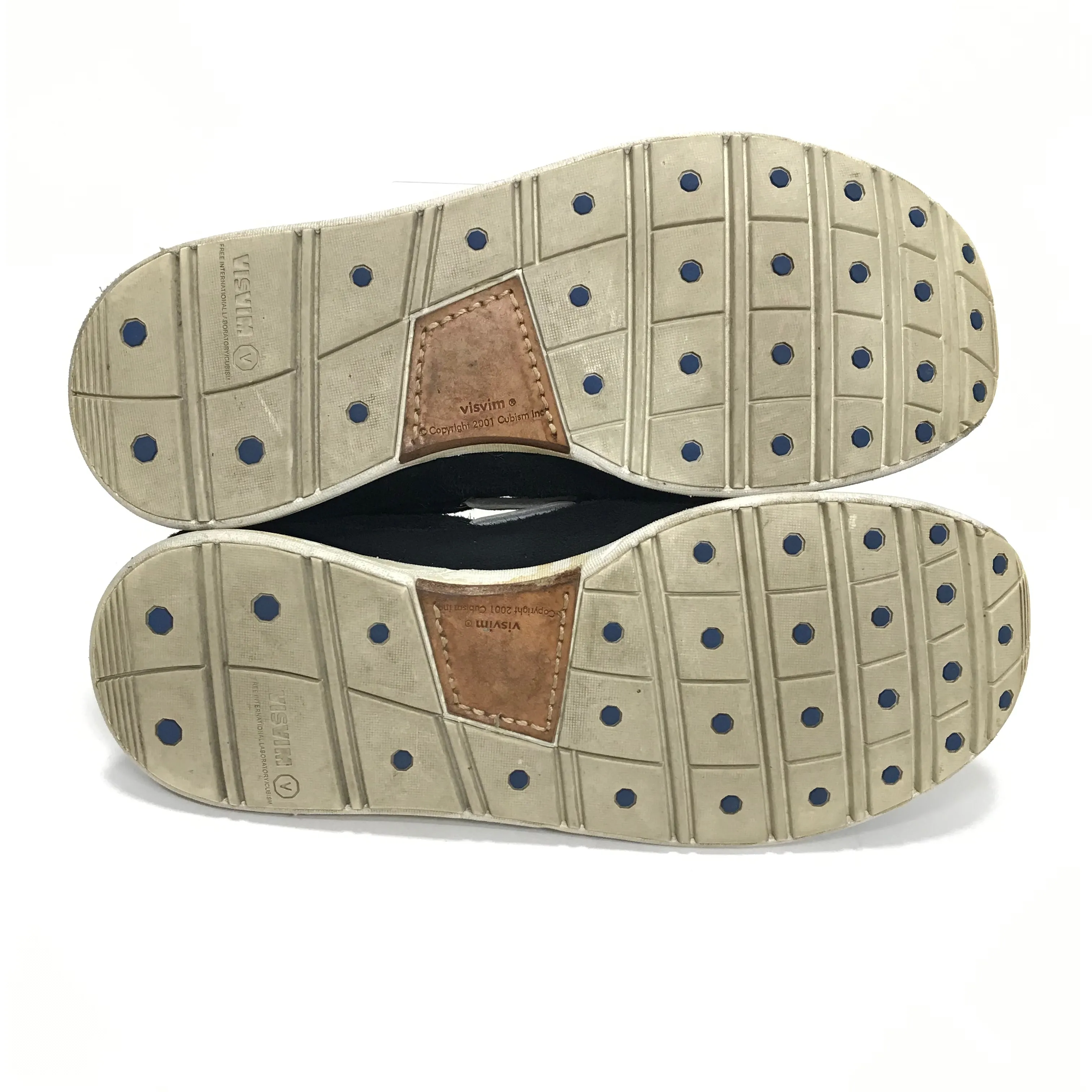 [10] Visvim Hockney Folk Suede Black