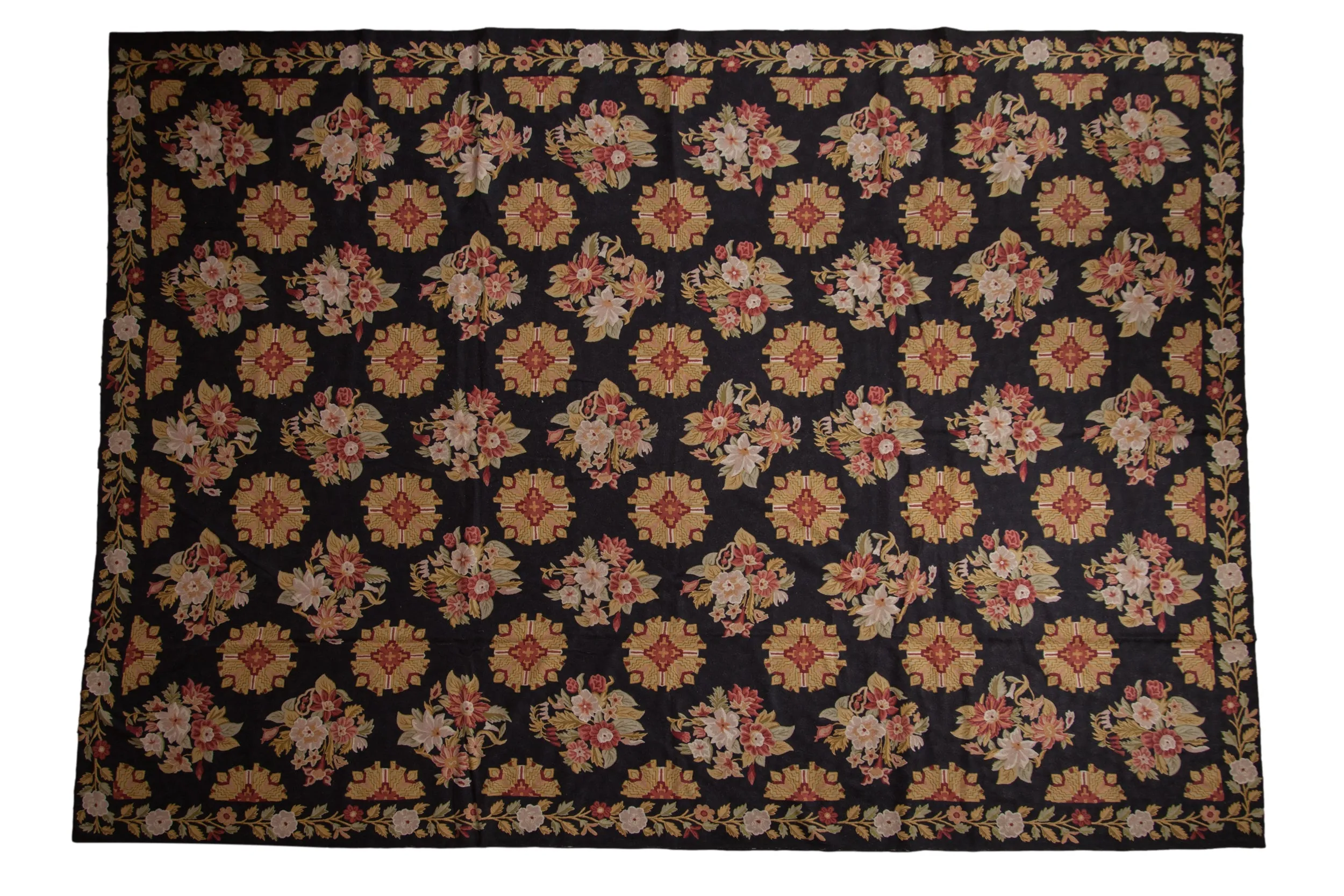 10x14 Vintage Chainstitch Carpet