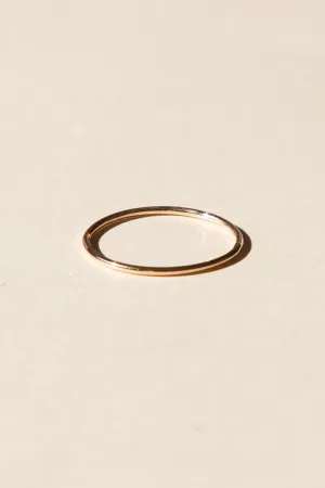 14K Stackable Ring - 1mm