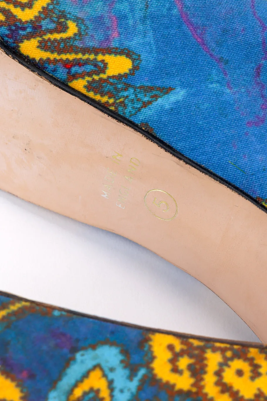 2013 F/W Tea Garden Canvas Court Shoes