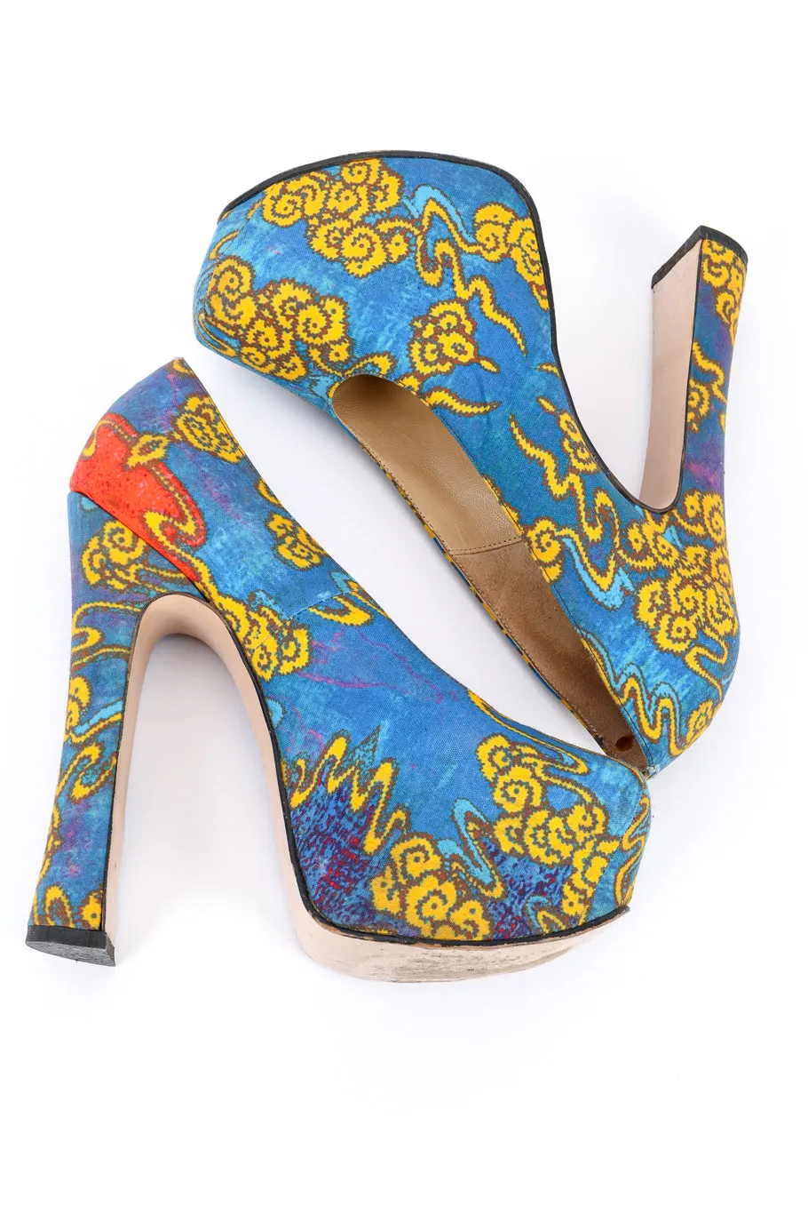 2013 F/W Tea Garden Canvas Court Shoes