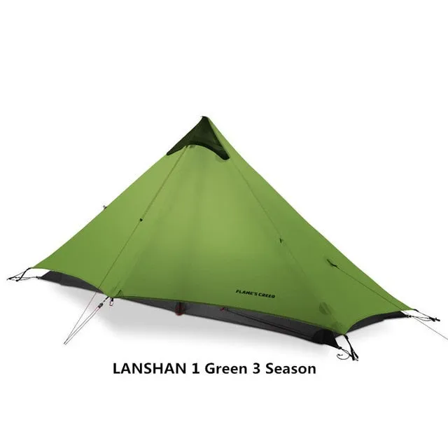2019 LanShan 2 FLAME'S CREED 2 Person Outdoor Ultralight Camping Tent