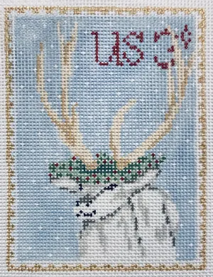 21T-1 Vintage Stamp Collection - Reindeer