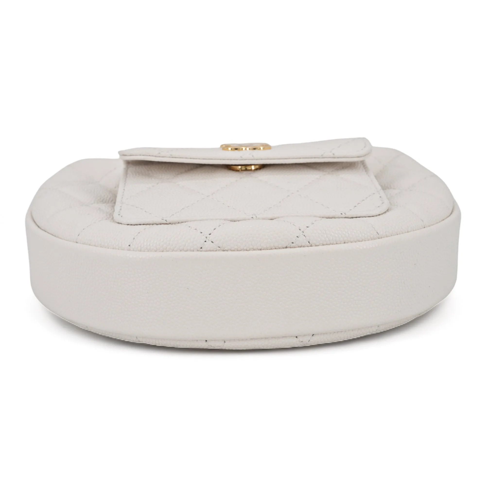 23B White Caviar Cargo Pouch with Handle