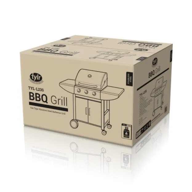 3 Burner Outdoor BBQ Grill