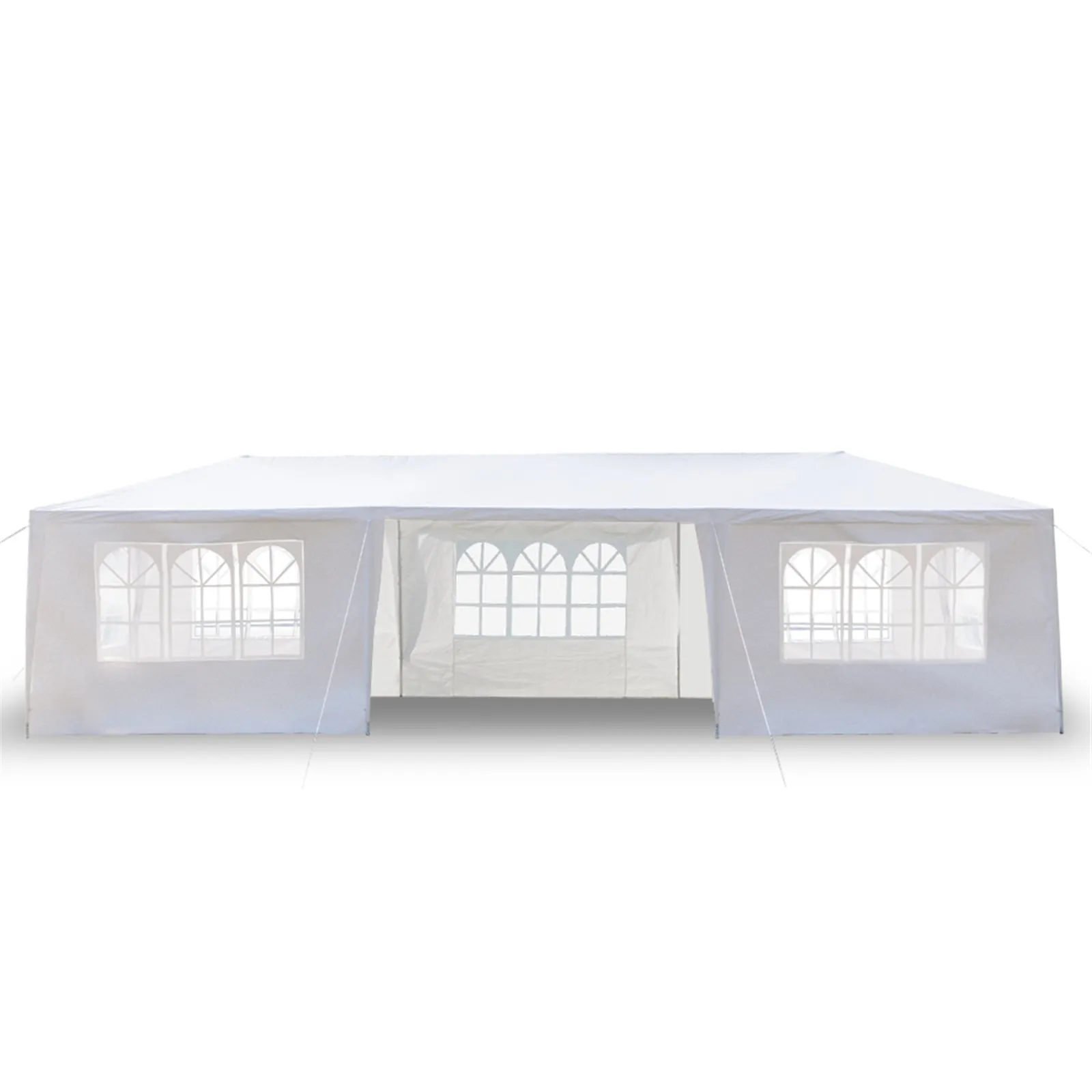 3 x 9m (9'10" x 19'8") Seven Sides Portable Home Use Waterproof Tent with Spiral Tubes **