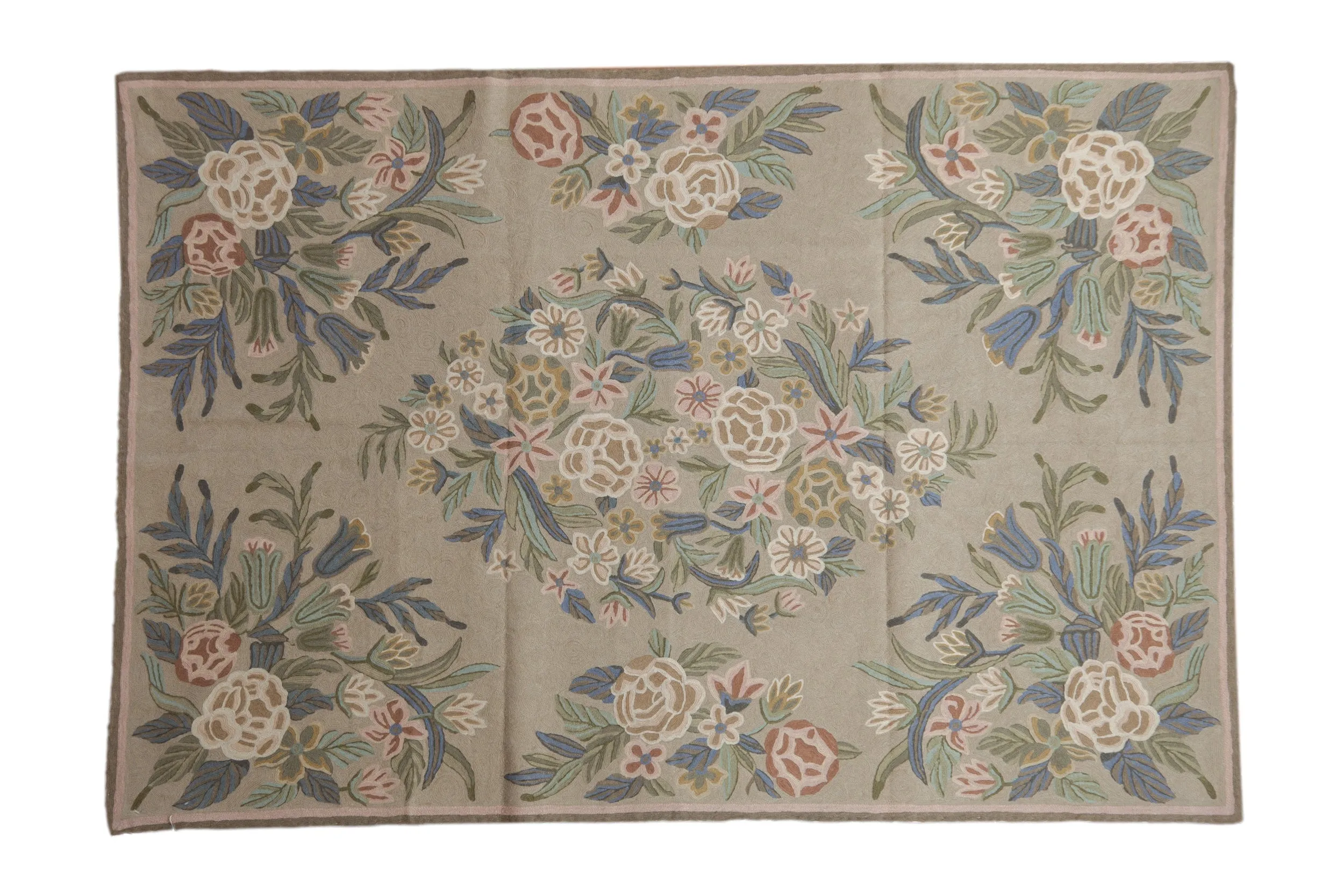 4x6 Vintage Chainstitch Rug