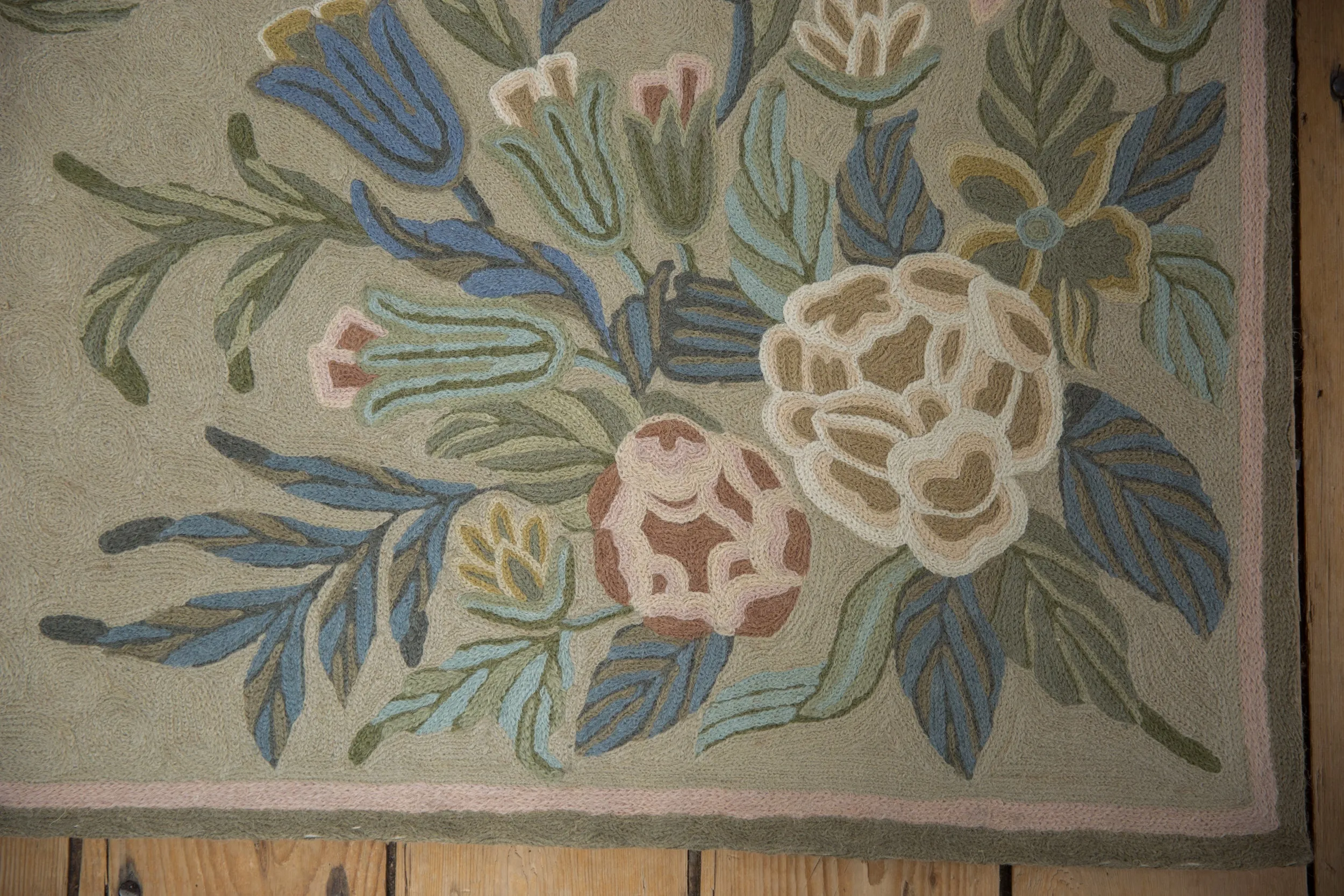 4x6 Vintage Chainstitch Rug
