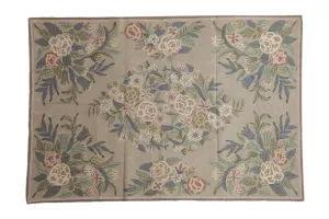 4x6 Vintage Chainstitch Rug