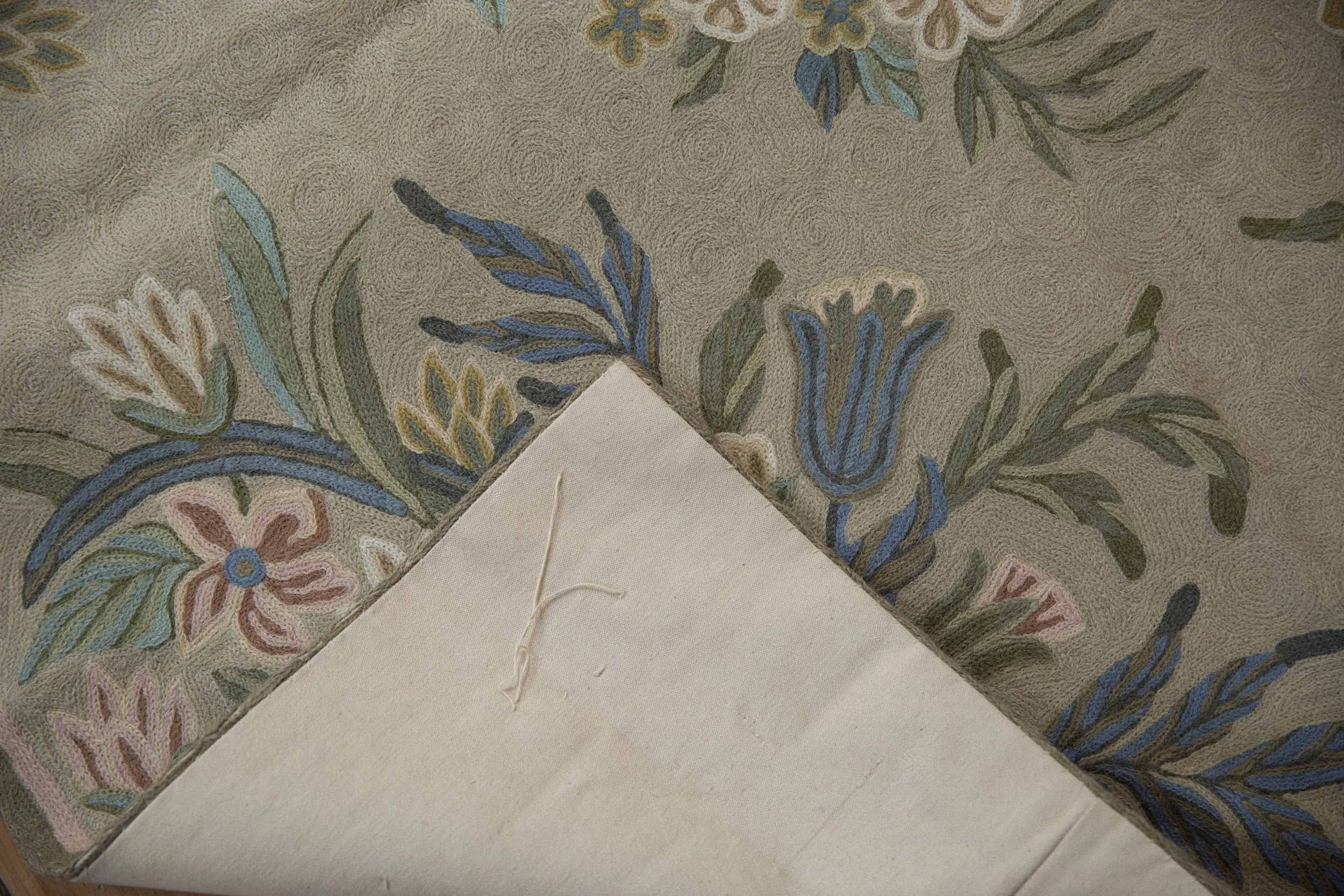 4x6 Vintage Chainstitch Rug