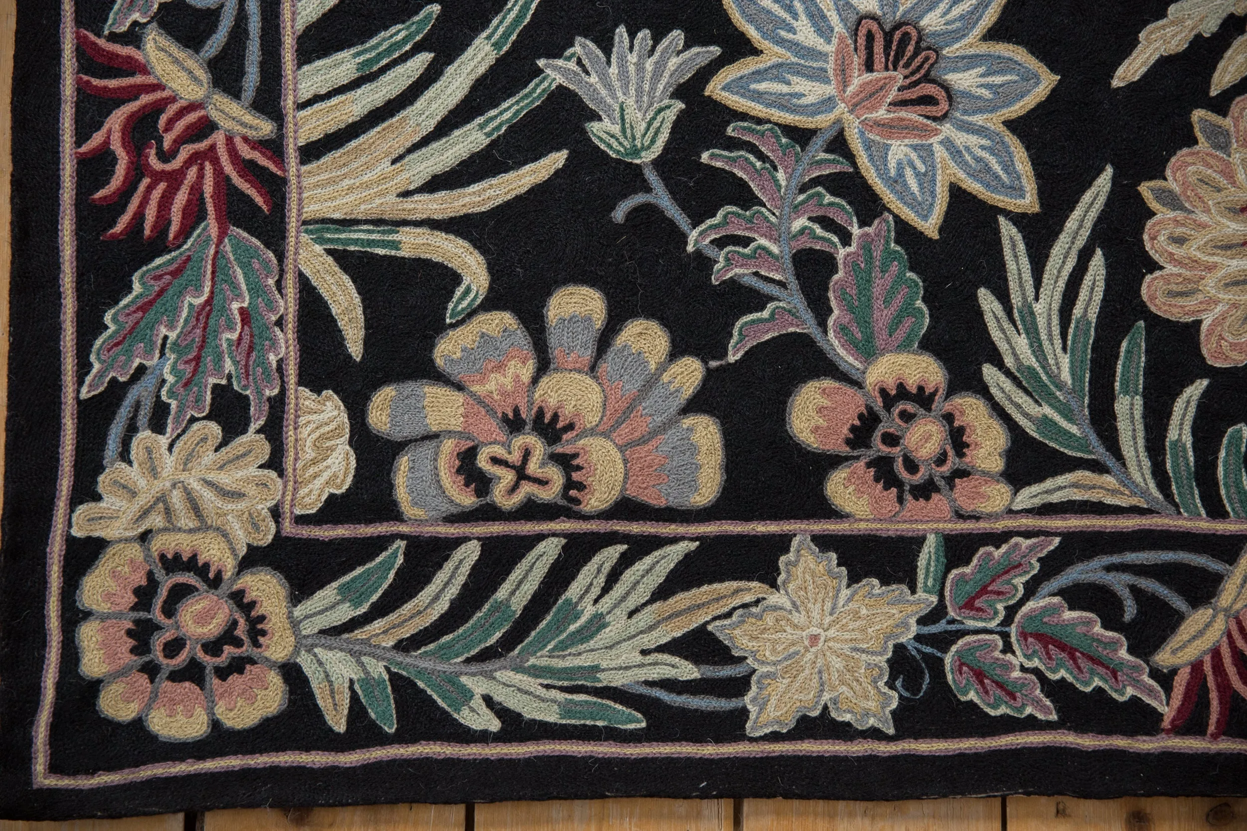 4x6 Vintage Chainstitch Rug