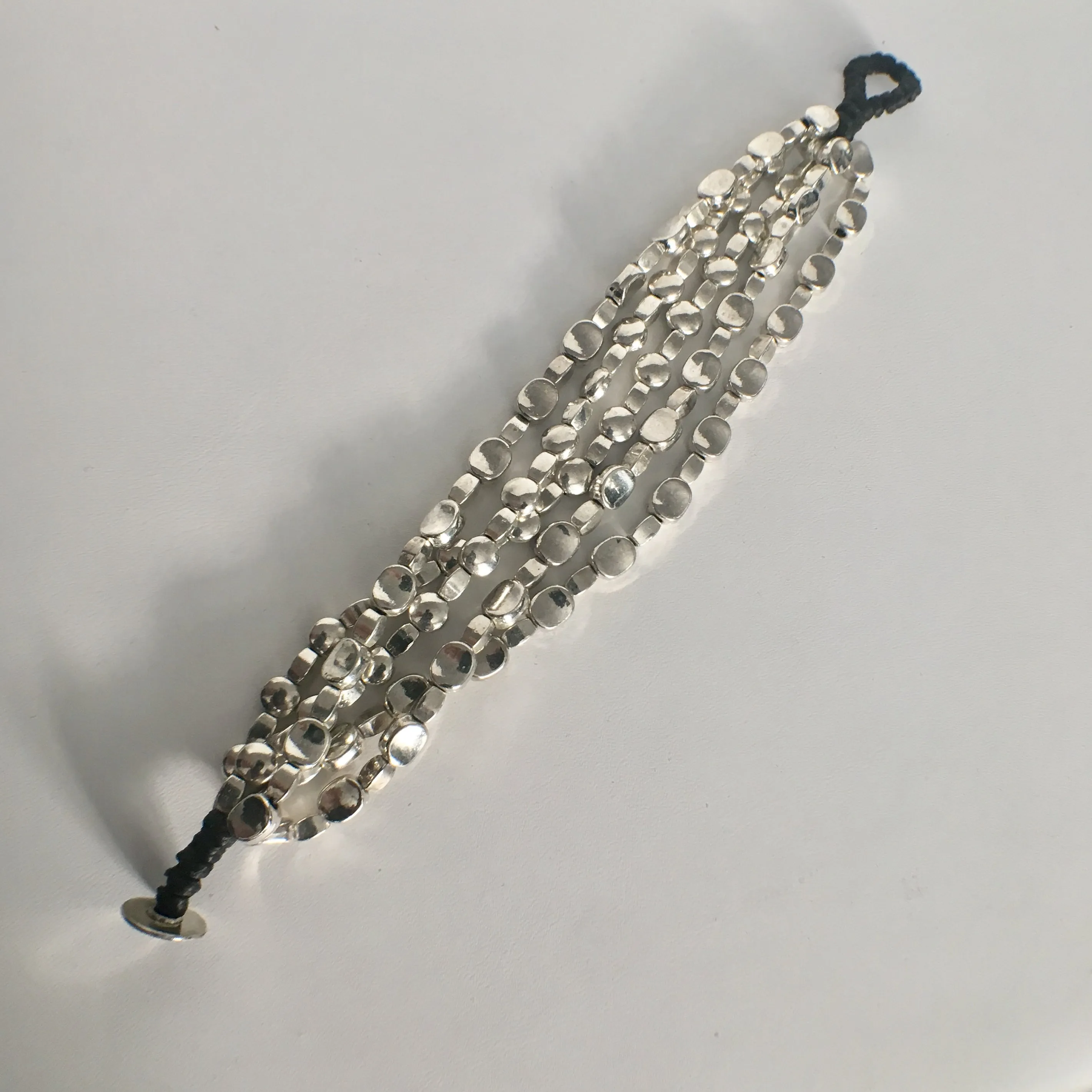 5 Strand Nugget Wrap Bracelet