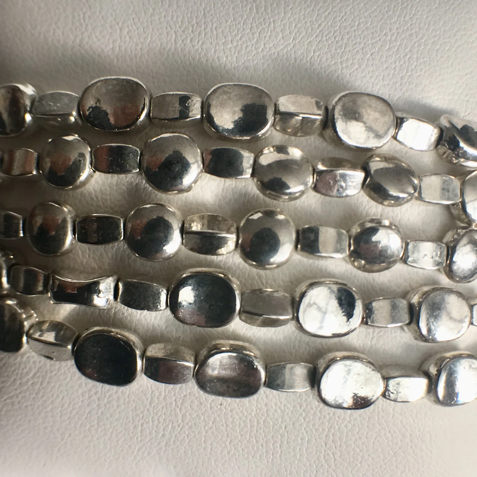 5 Strand Nugget Wrap Bracelet