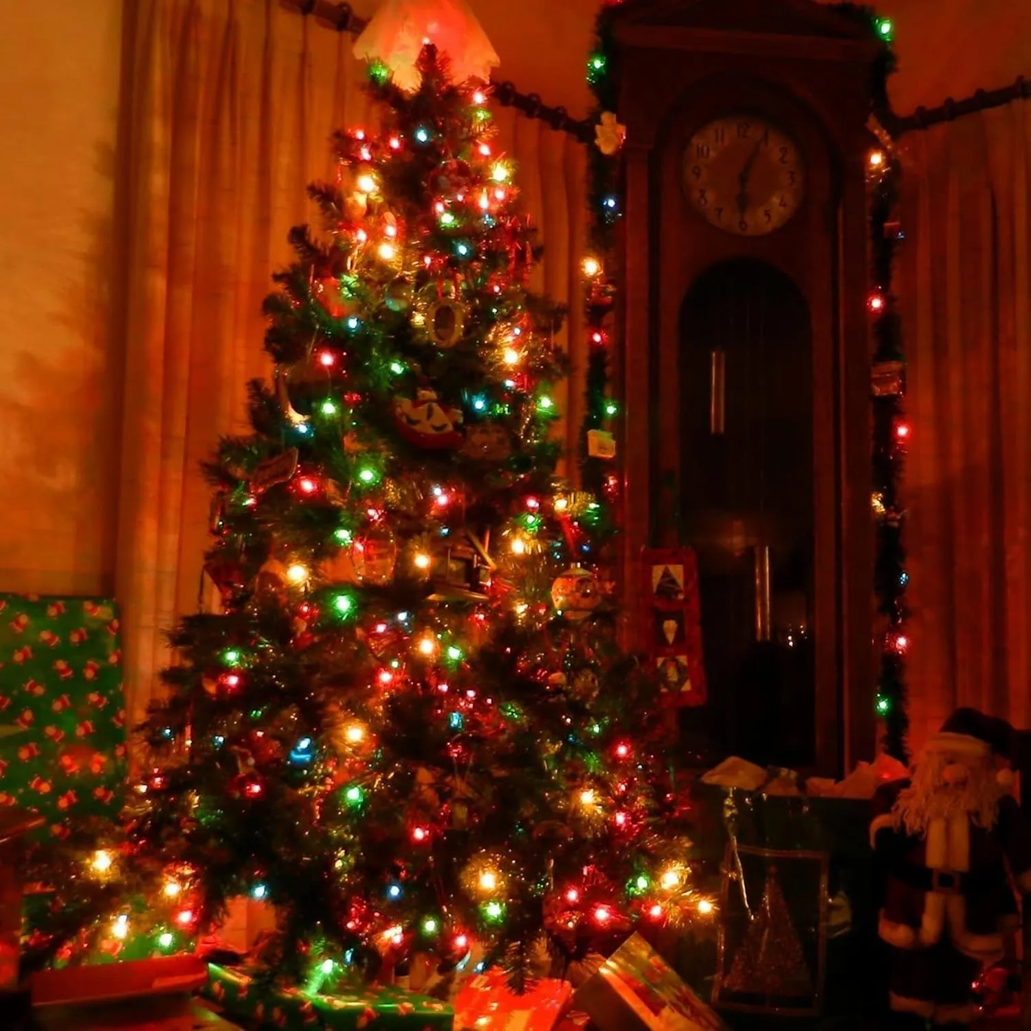 50 LED Christmas Mini String Lights - 16 ft Waterproof Battery Operated