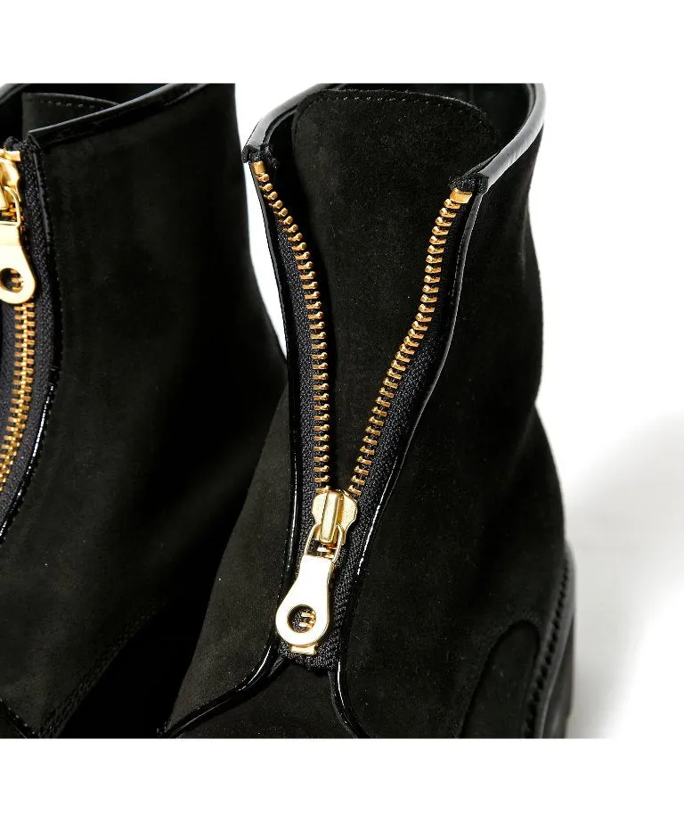 50% OFF KIDS LOVE GAITE SUEDE ZIP BOOT