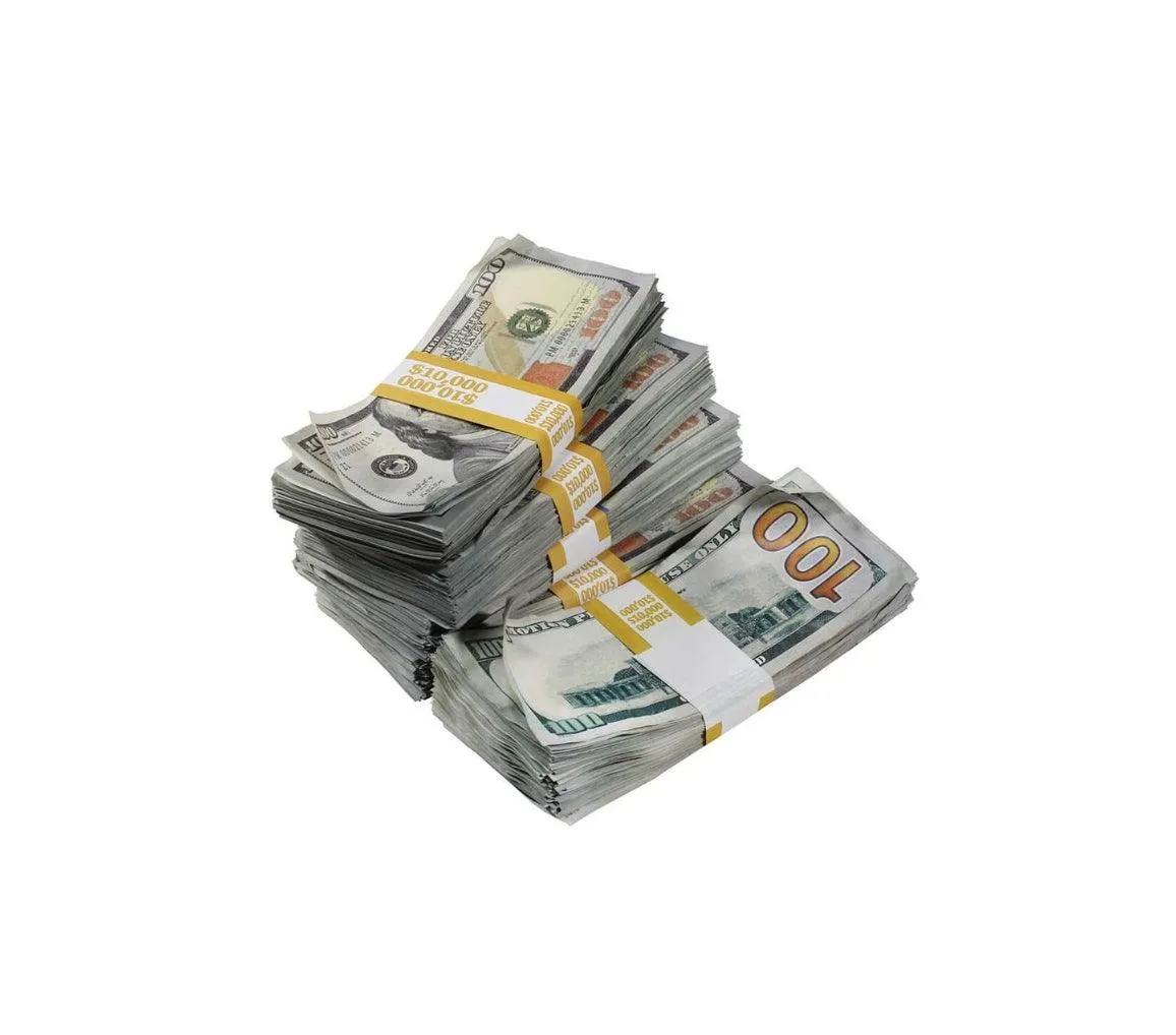 $50,000 Vintage Look Money With Money Bag - Full Print