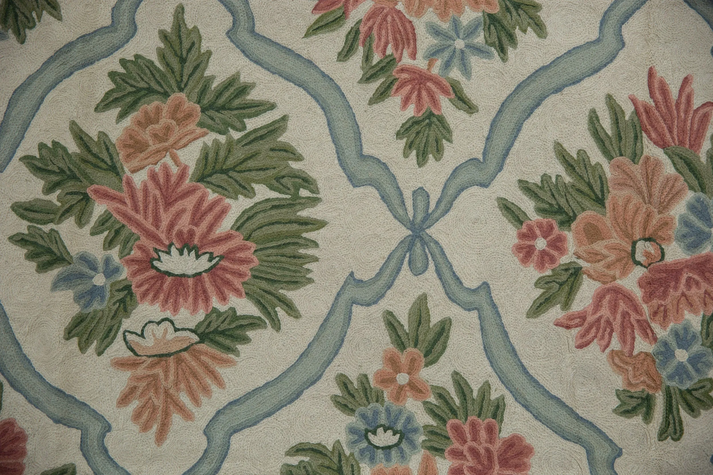 8x10 Vintage Chainstitch Carpet