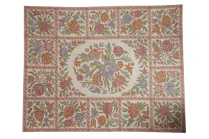 8x10 Vintage Chainstitch Carpet