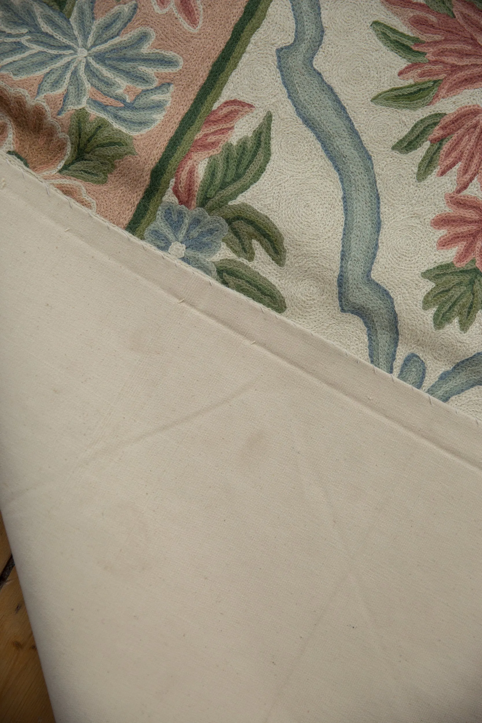 8x10 Vintage Chainstitch Carpet