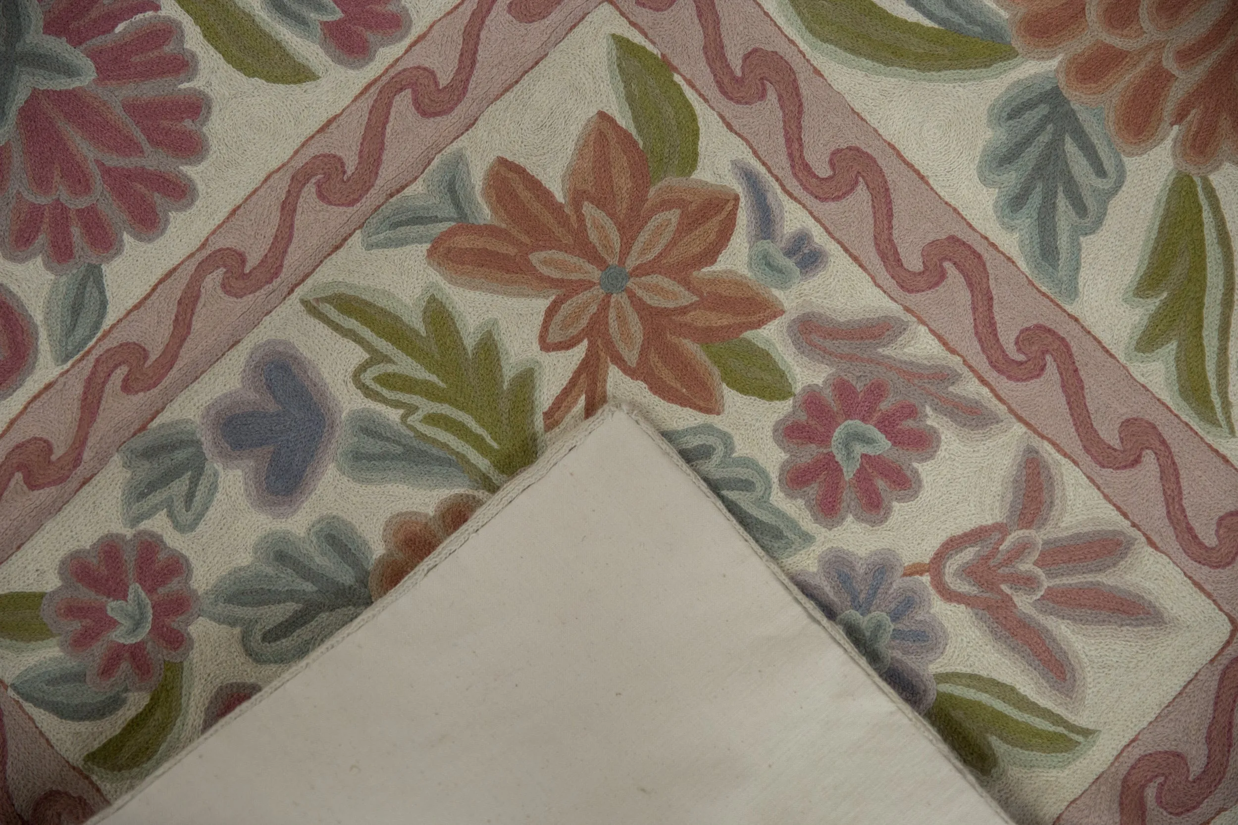 8x10 Vintage Chainstitch Carpet