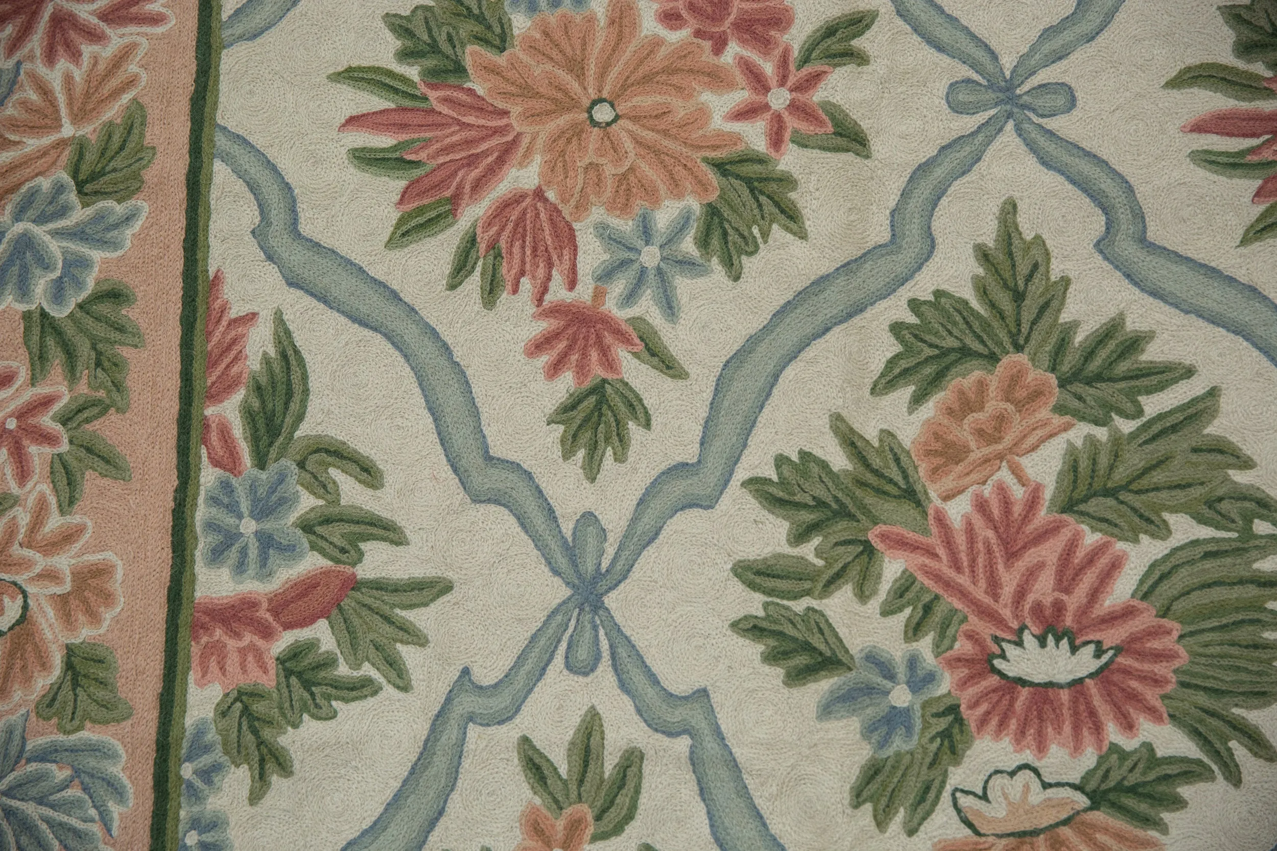 8x10 Vintage Chainstitch Carpet