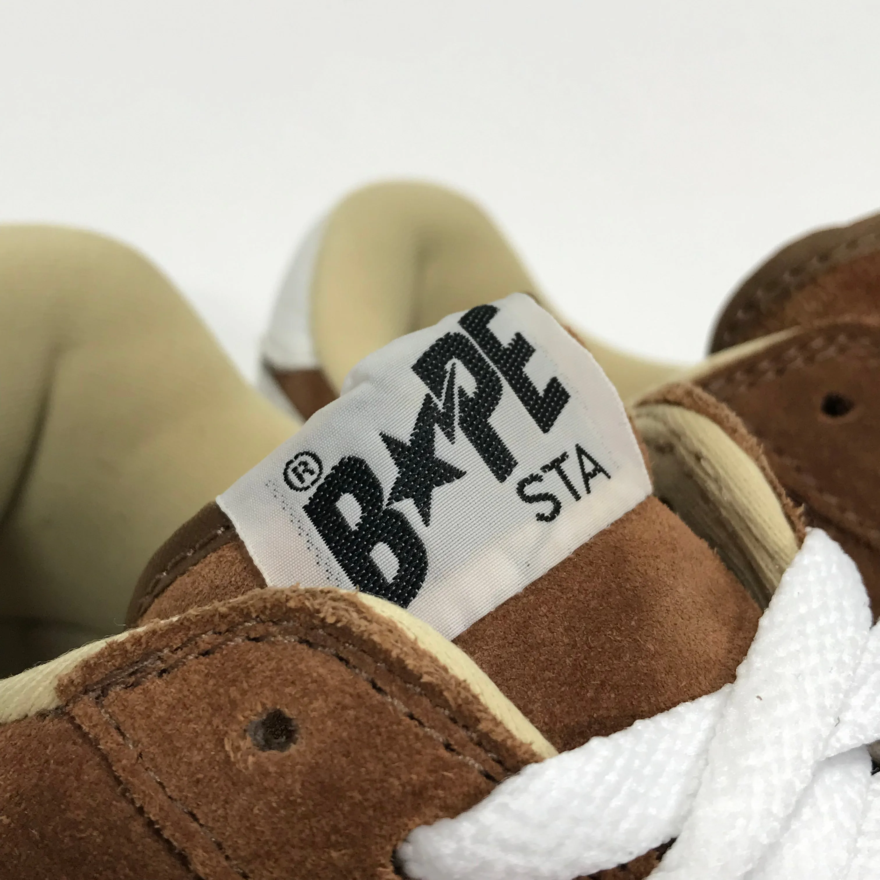 [9] A Bathing Ape Bape Sta OG Brown Suede