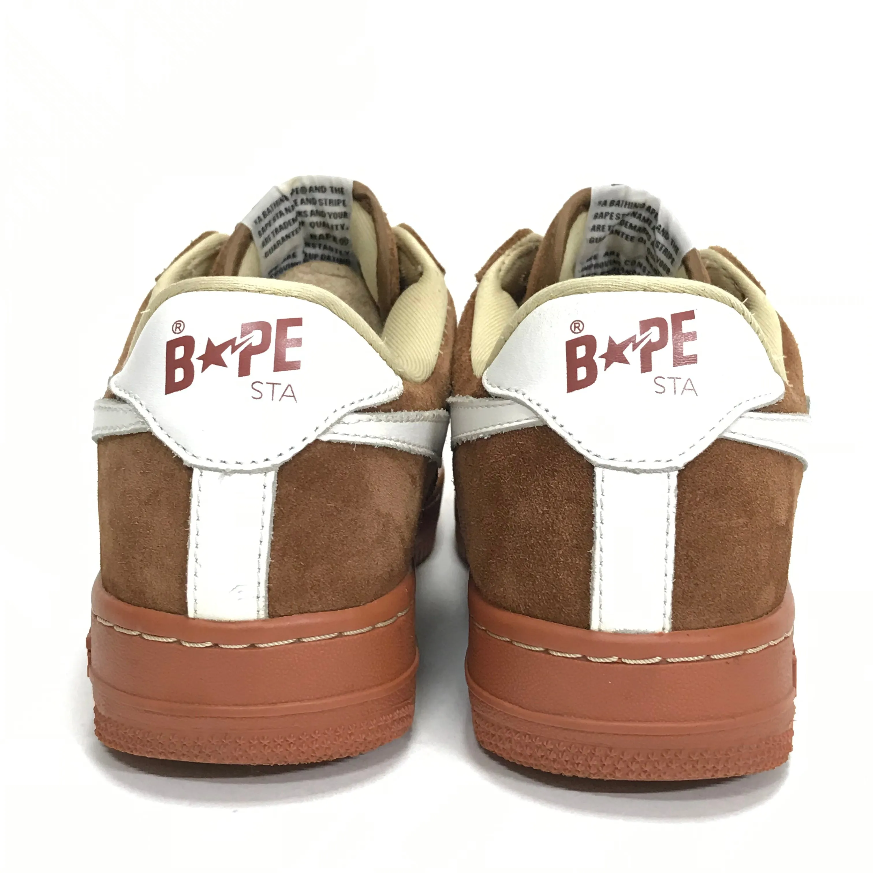[9] A Bathing Ape Bape Sta OG Brown Suede