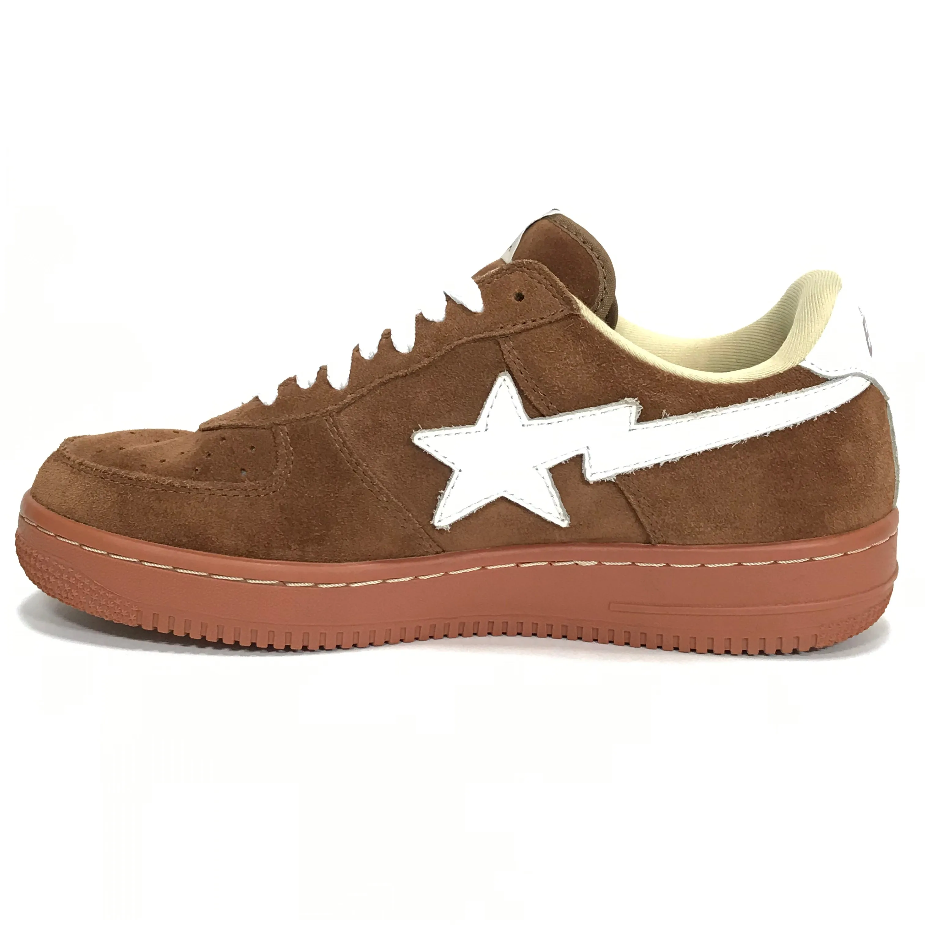 [9] A Bathing Ape Bape Sta OG Brown Suede