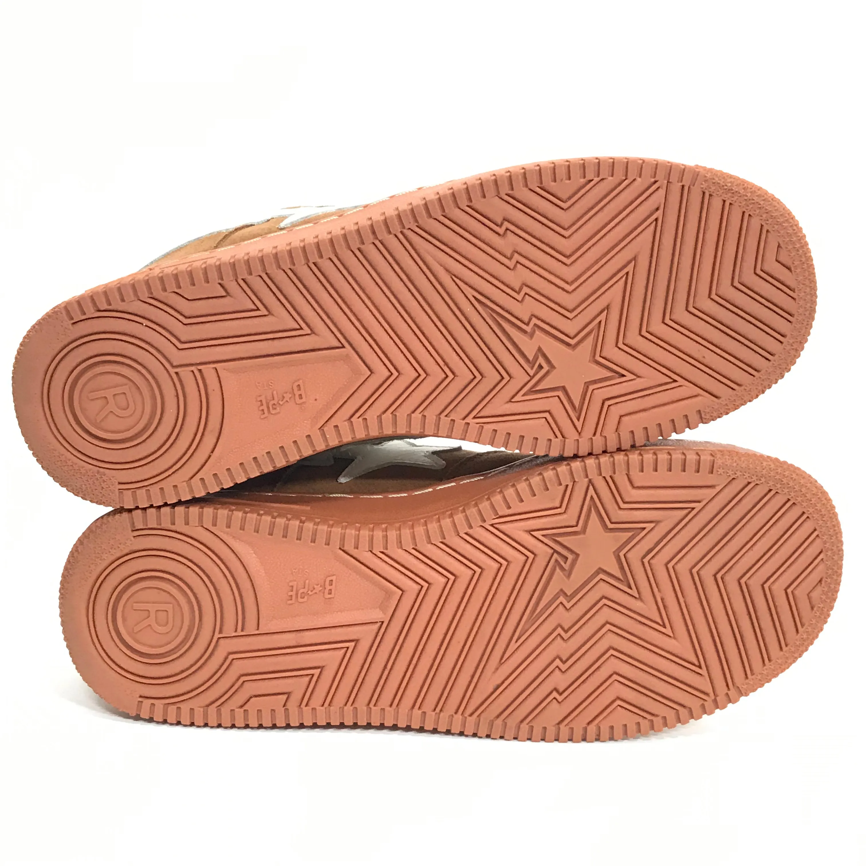 [9] A Bathing Ape Bape Sta OG Brown Suede