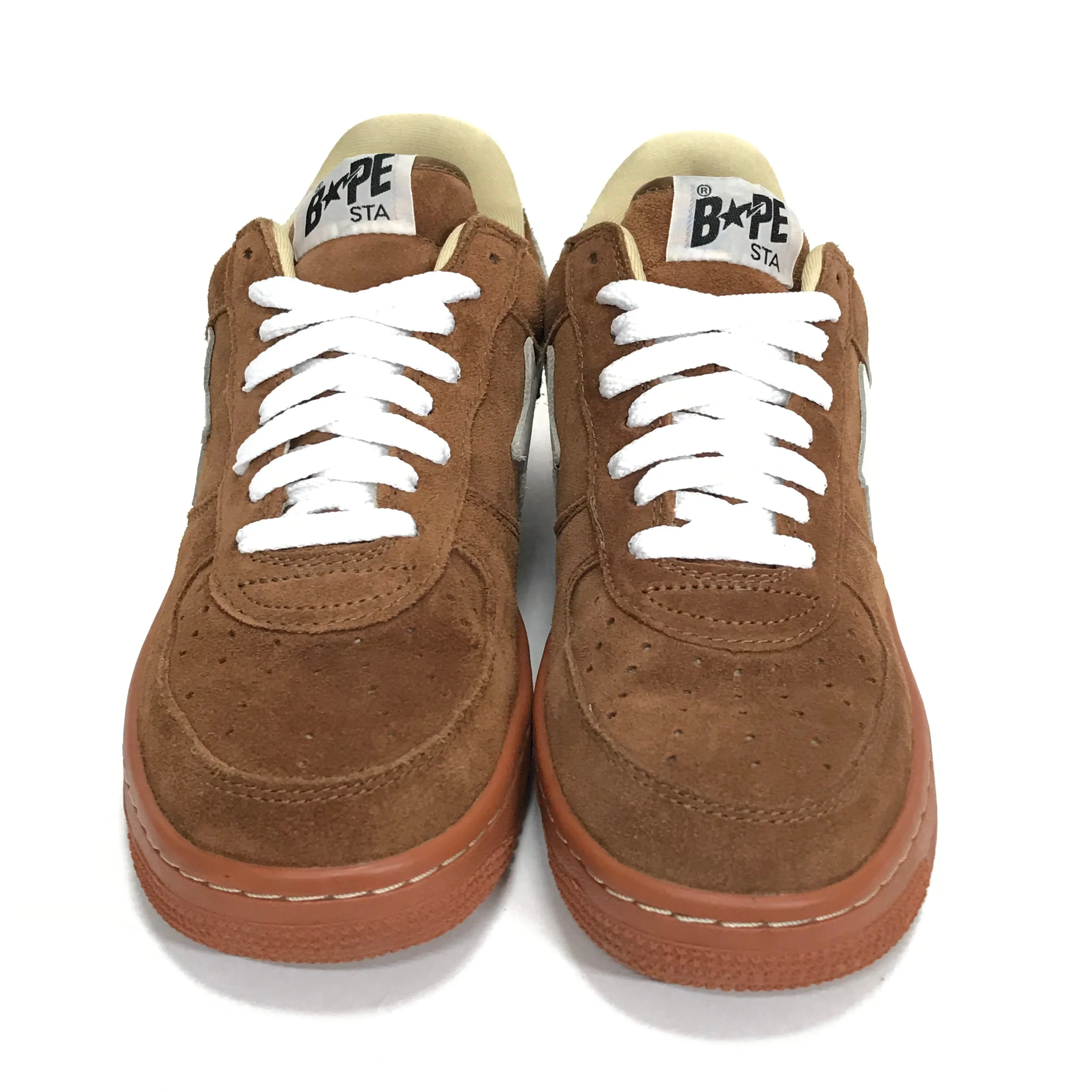 [9] A Bathing Ape Bape Sta OG Brown Suede