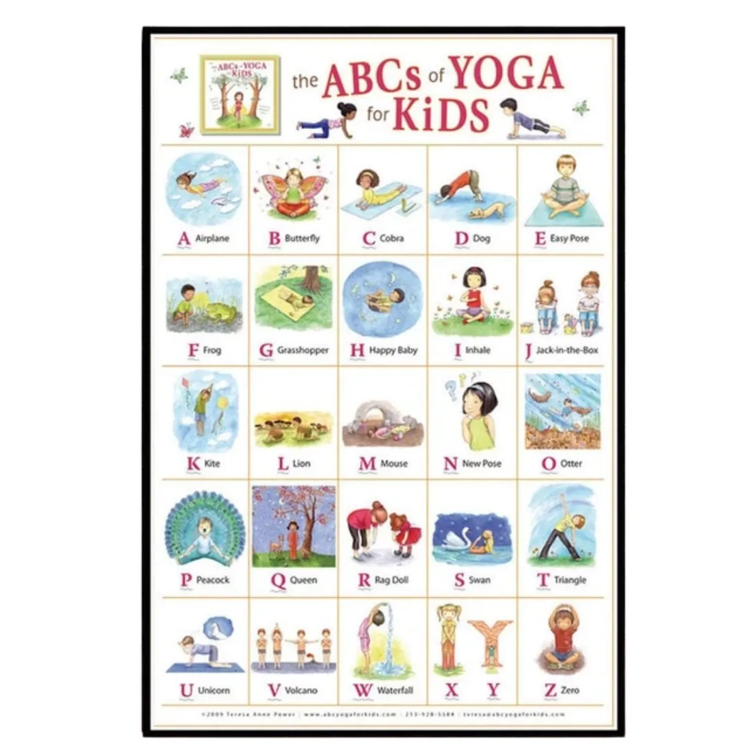 ABC Yoga Adventure Wall Art