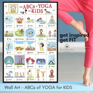 ABC Yoga Adventure Wall Art