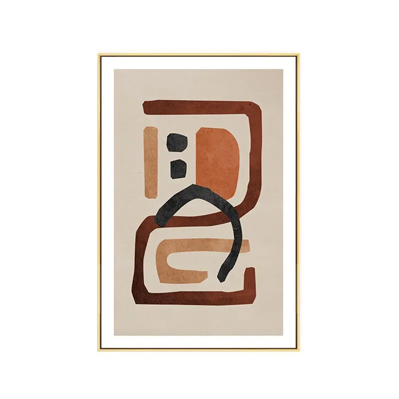 Abstract Geometric Canvas Wall Art