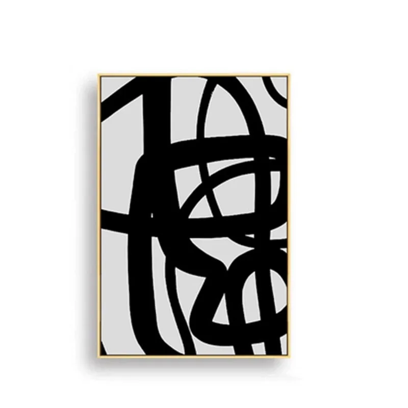 Abstract Geometric Canvas Wall Art
