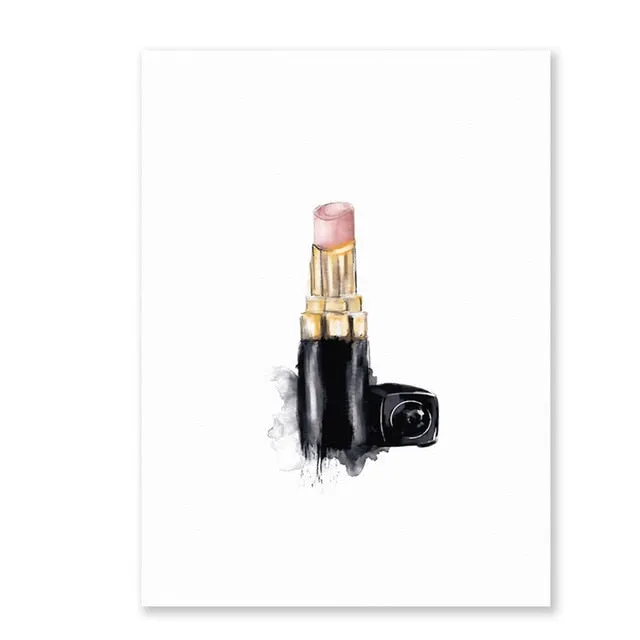 Abstract Modern Fashion Make Up