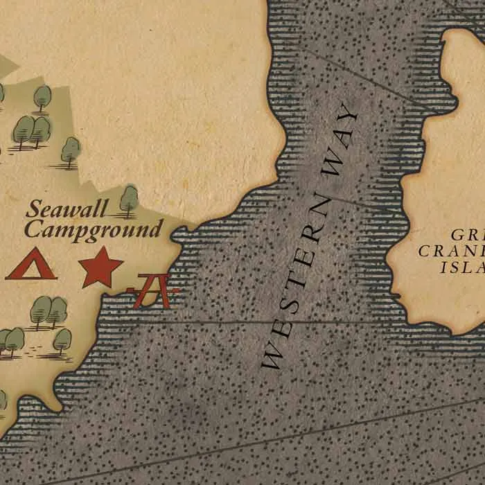 Acadia National Park Map