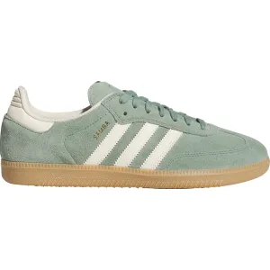 Adidas Samba ADV Shoes Silver Green/Wonder White/Gold Metallic