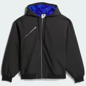 Adidas Skateboarding Smhoofoil Nylon canvas Jacket Black/Royal Blue