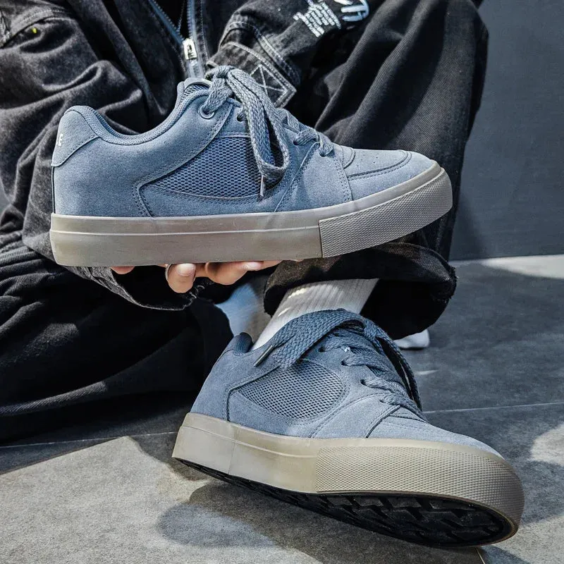 ADVBRIDGE  -  Summer New Low-top Anti-slip Wear-resistant Thick Sole Increase Outdoor Comfortable Fashion Casual Retro Canvas Shoes