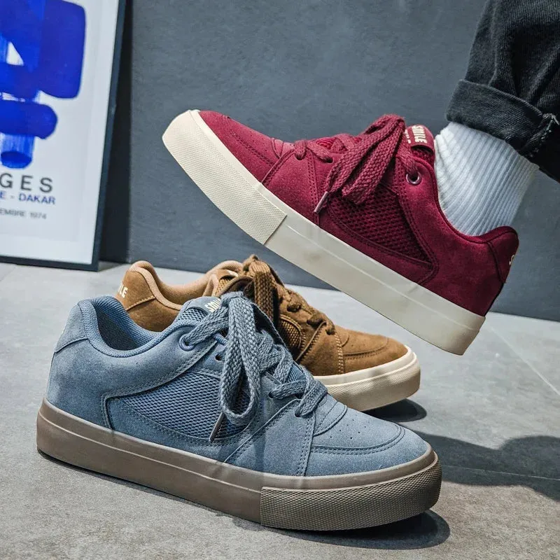 ADVBRIDGE  -  Summer New Low-top Anti-slip Wear-resistant Thick Sole Increase Outdoor Comfortable Fashion Casual Retro Canvas Shoes