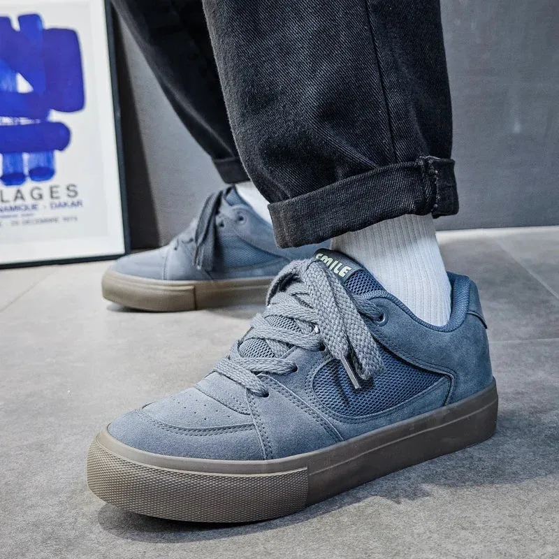 ADVBRIDGE  -  Summer New Low-top Anti-slip Wear-resistant Thick Sole Increase Outdoor Comfortable Fashion Casual Retro Canvas Shoes