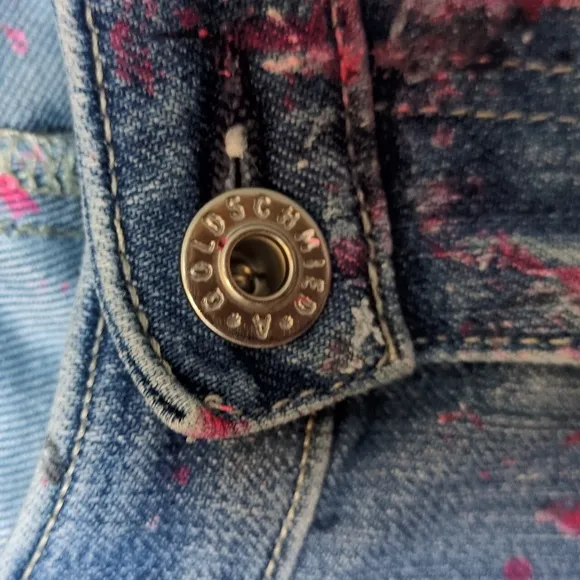 AG 25R Painted The Stilt Cigarette Leg Jean Adriano Goldschmied Art Jeans 🩷 25
