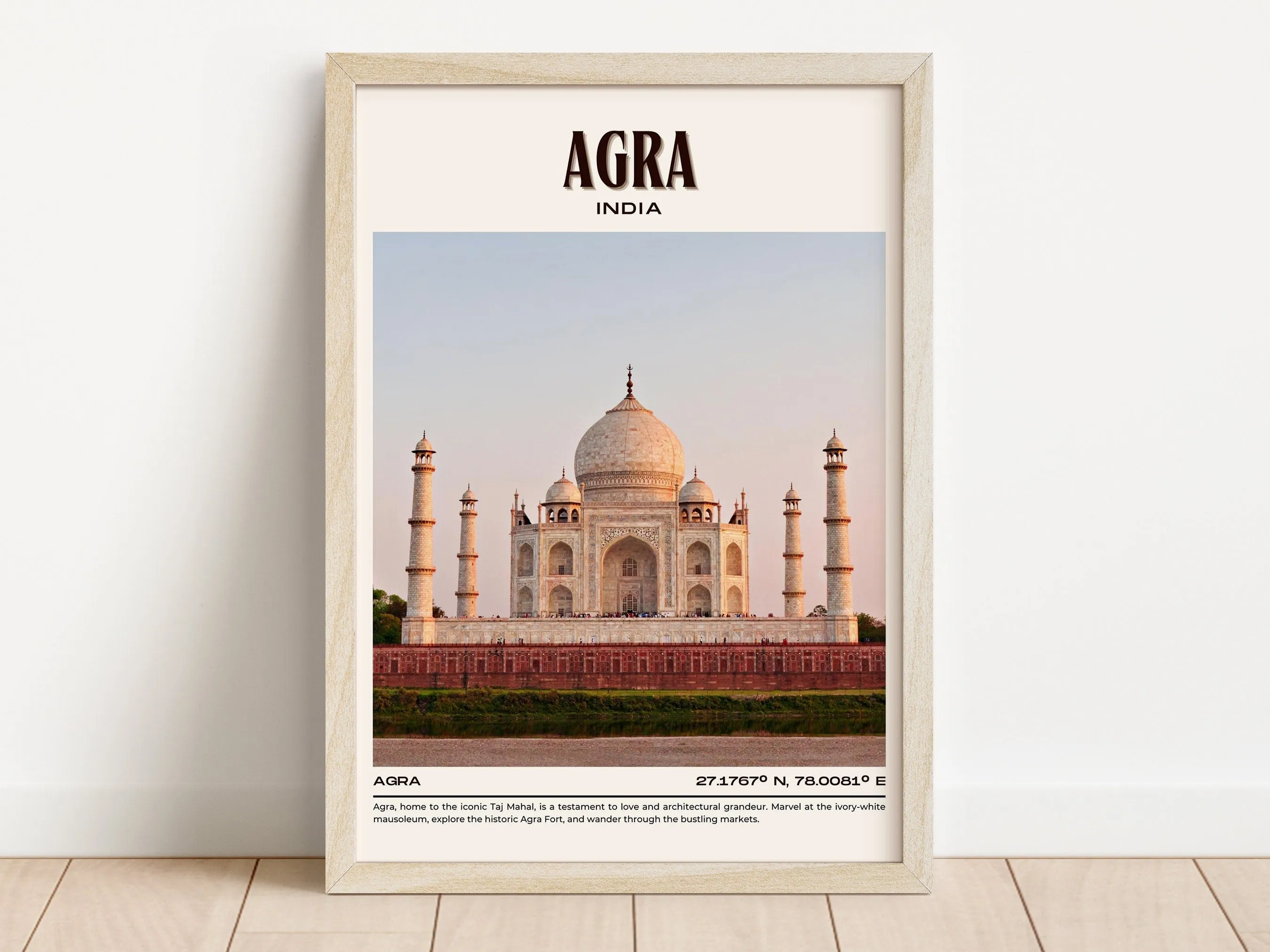 Agra Vintage Wall Art, India