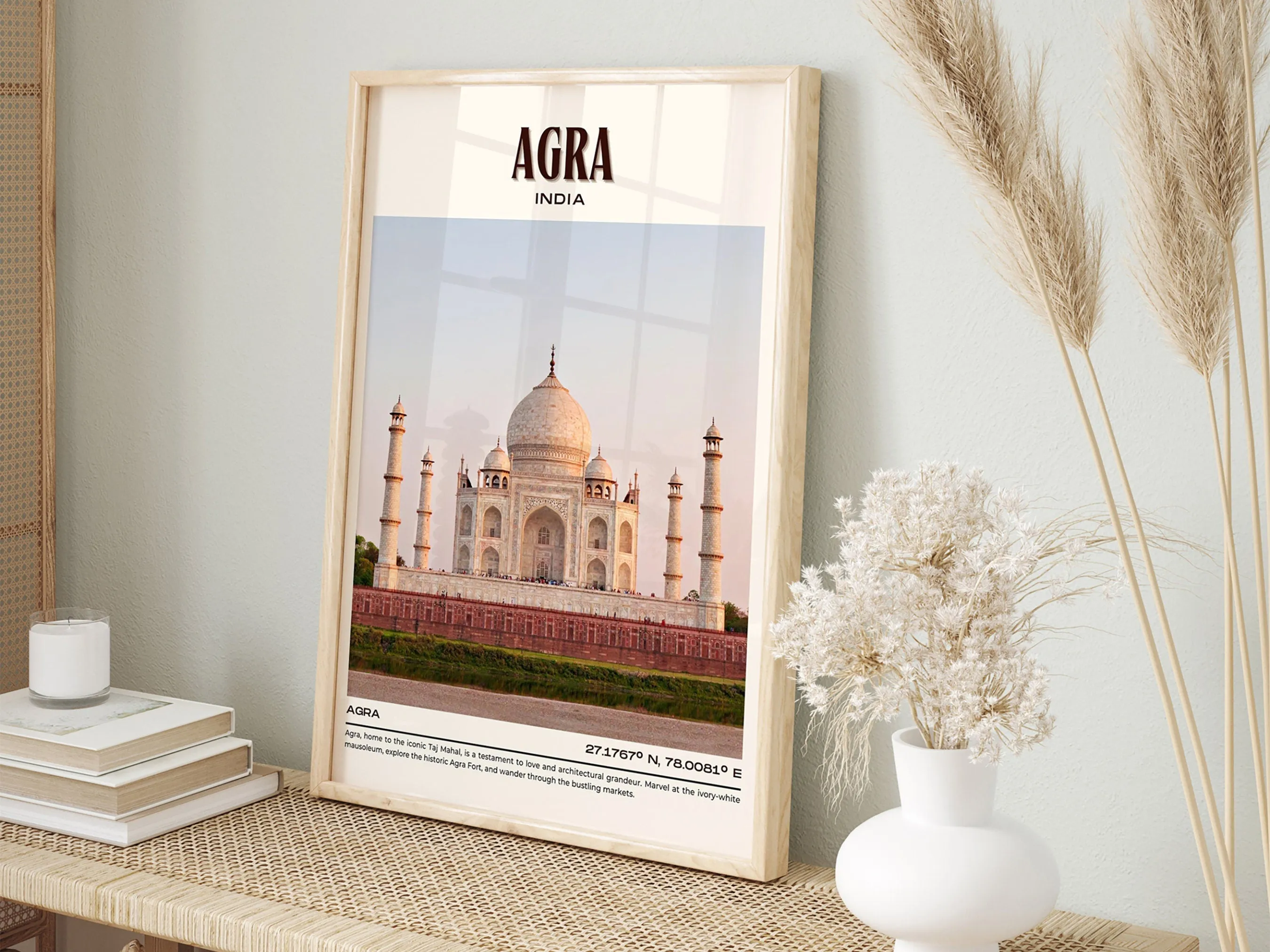 Agra Vintage Wall Art, India