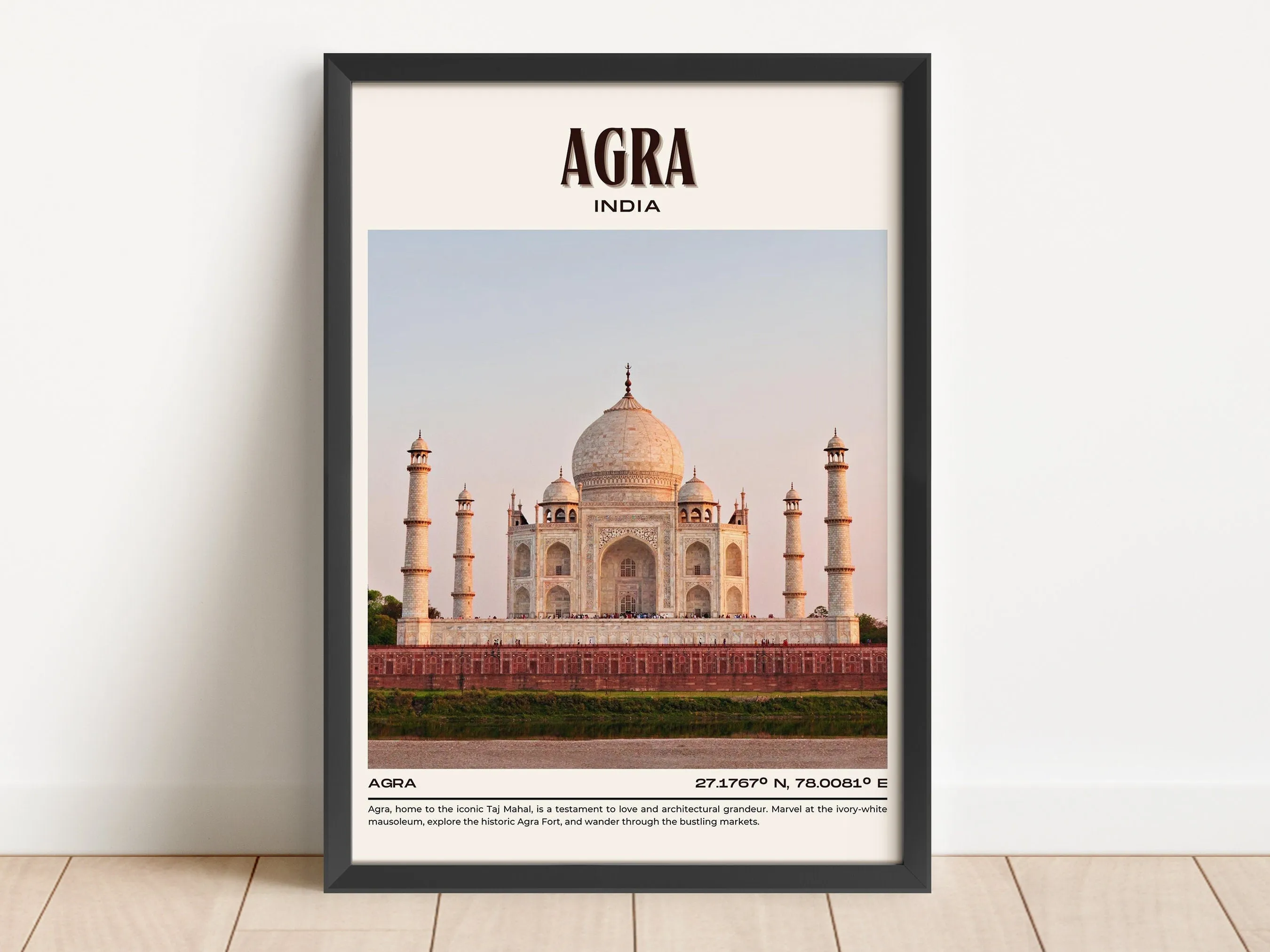 Agra Vintage Wall Art, India