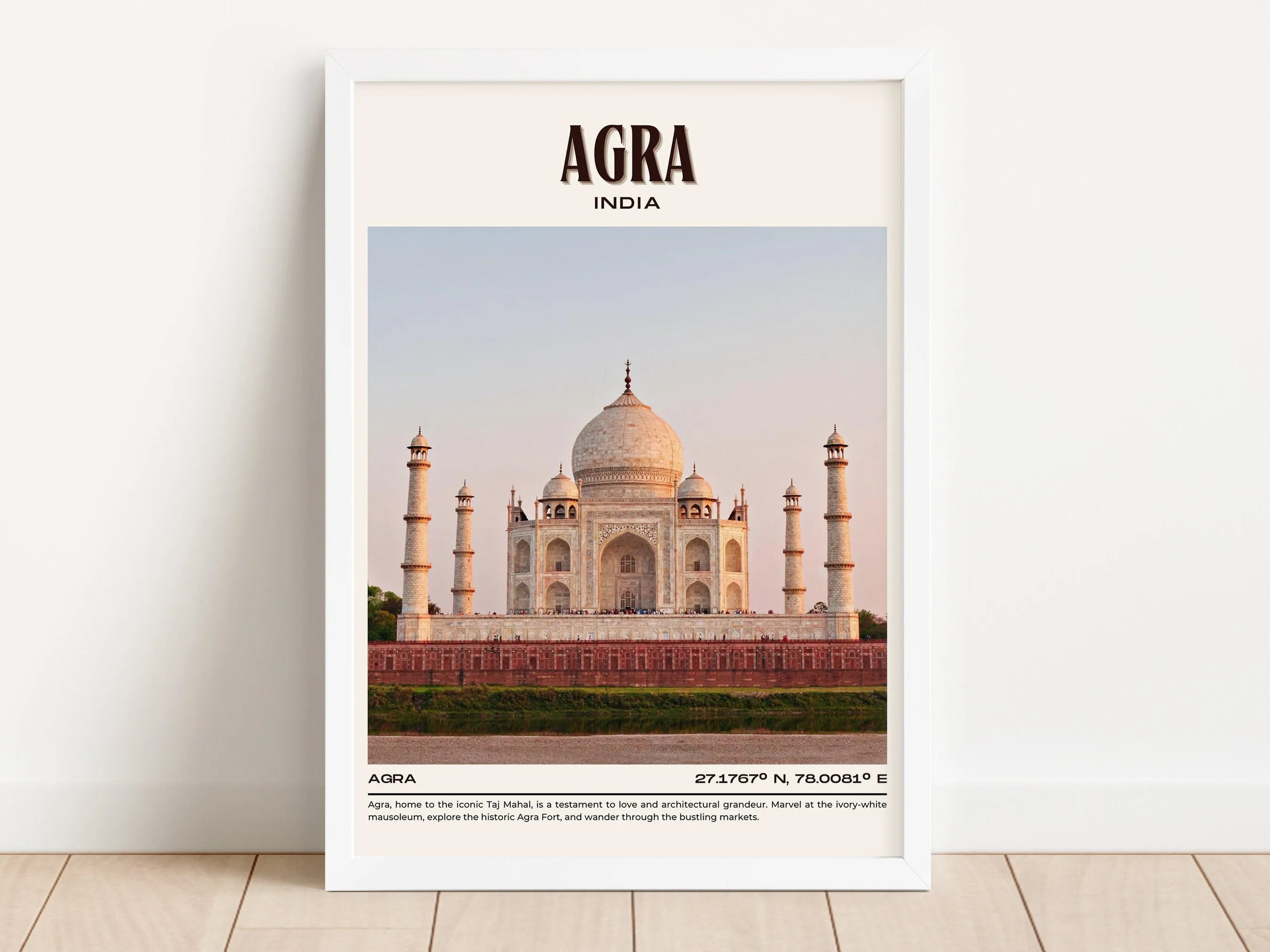 Agra Vintage Wall Art, India