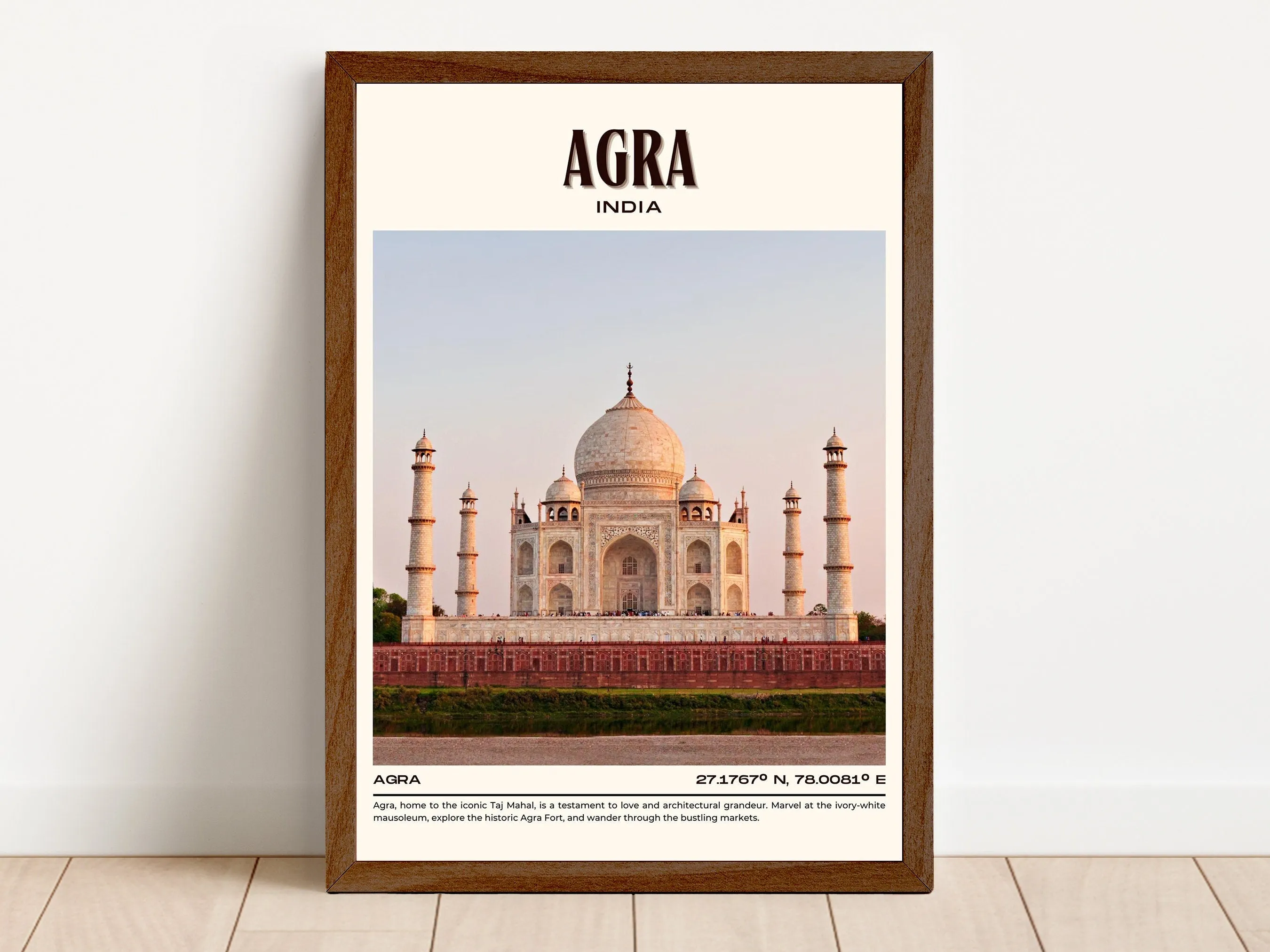 Agra Vintage Wall Art, India